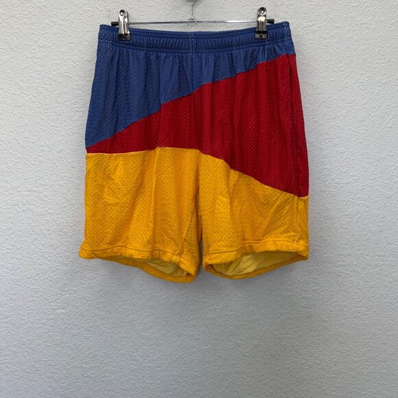 Nice Laundry 6" Pocket Sunfish Mesh Lounge Drawstring Waist Shorts Mens sz Small - Picture 1 of 10